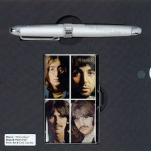 Load image into Gallery viewer, Close up to the pen and card case in their slots.