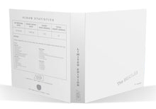 Load image into Gallery viewer, View of the front, spine and back cover of the presentation box. It features the White Album by the Beatles.