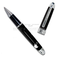 Load image into Gallery viewer, View of the rollerball pen with the cap set to the side.