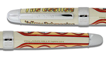 Load image into Gallery viewer, Close up to the cap and barrel of the pen. Set on a white background.