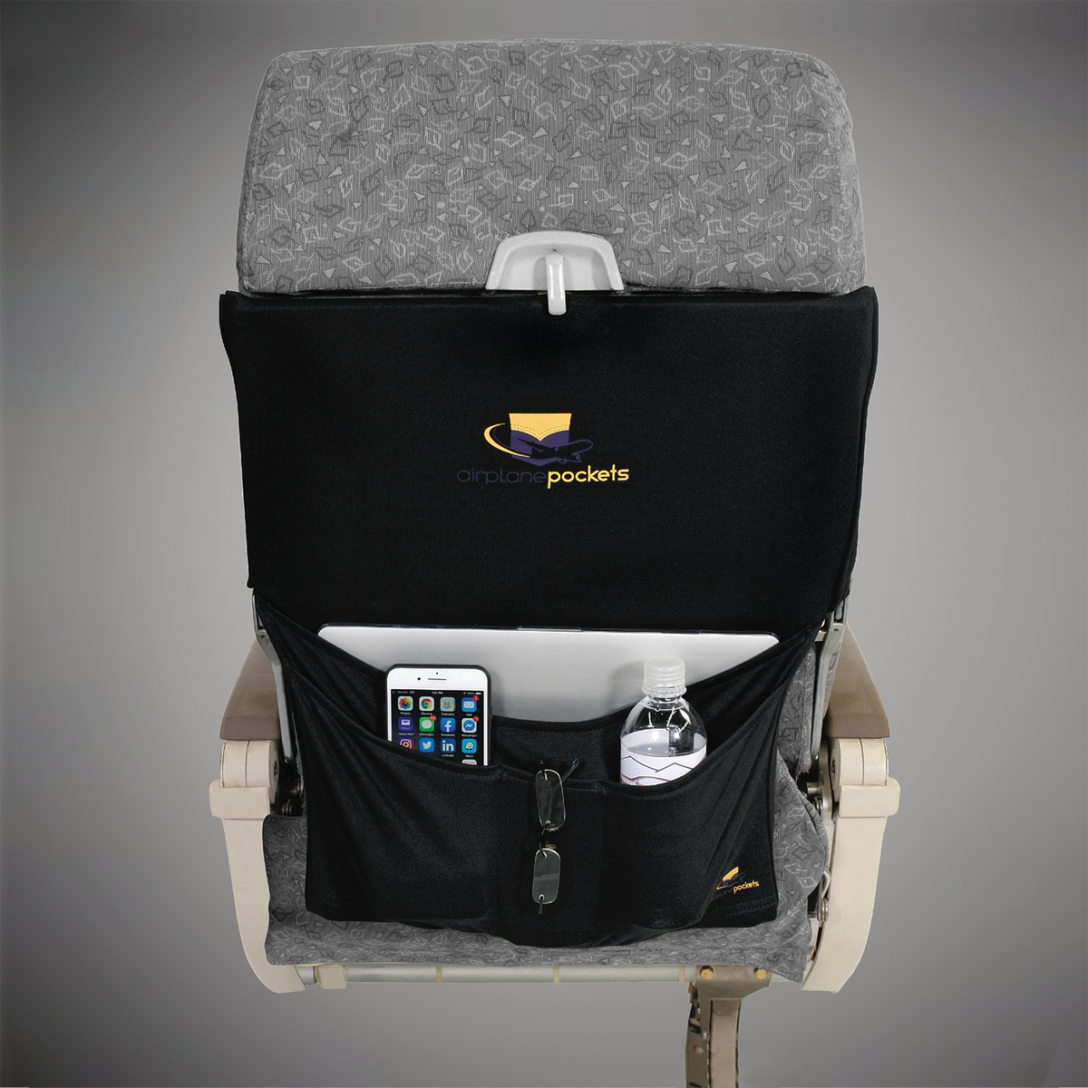 Convenient Airplane Seat Organizer with Expandable Malaysia