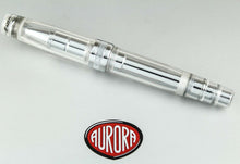 Load image into Gallery viewer, Side view of the rollerball pen on top of the presentation box. The back of the cap ring has ITALLY engraved on it. The top of the cap has N. 423 engraved on it in black.