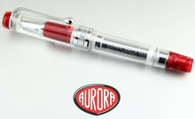 Load image into Gallery viewer, Side view of the pen. The Aurora logo is engrave don the barrel.