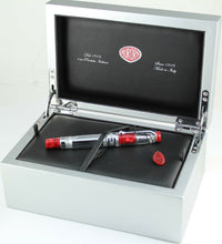 Load image into Gallery viewer, The pen in the included presentation box. Set on a white background.