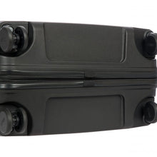Load image into Gallery viewer, Close up to the bottom of the suitcase.