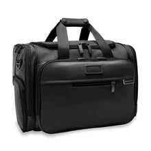 Load image into Gallery viewer, Briggs & Riley Baseline Underseat Duffle - Black
Image of Angled Front Panel View
Height	     Width	     Depth	    Weight
US	10.5 in.	16.5 in.	11.5 in.	2.8 lbs.
EU	26.7 cm	41.9 cm	29.2 cm	1.3 kg