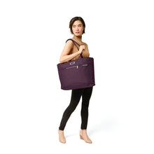 Load image into Gallery viewer, Baseline Traveler Tote - Plum