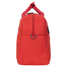 Load image into Gallery viewer, Side view of the duffle on a white background.