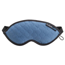 Load image into Gallery viewer, Front view of the blue eye mask.