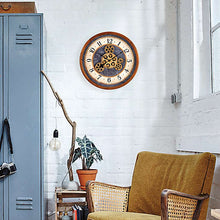 Load image into Gallery viewer, Bulova Gears In Motion Wall Clock