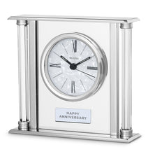 Load image into Gallery viewer, Bulova Pearl Mantle Clock
