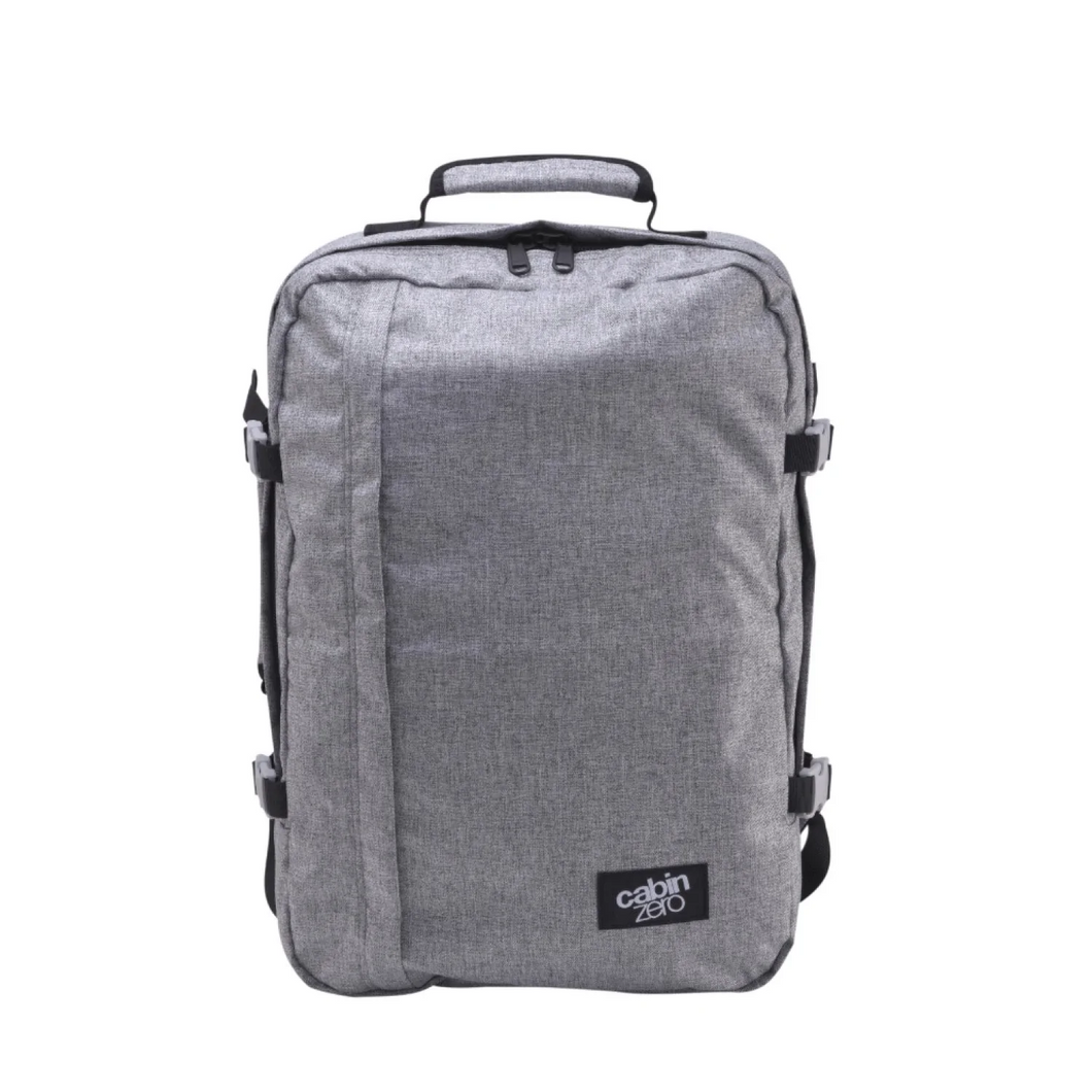 Cabin Zero Classic Backpack 36L in Ice Gray
