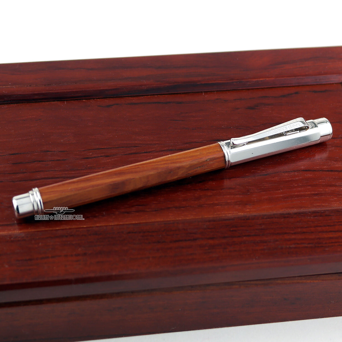 Caran d'Ache Varius Metwood W/ Rhodium Trim Rollerball
