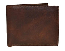 Load image into Gallery viewer, Cheyenne Hand-Stained Leather Removable Passcase Wallet