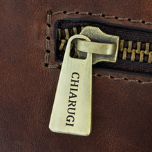 Load image into Gallery viewer, ITALIAN LEATHER ROLL-TOP BACKPACK