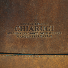 Load image into Gallery viewer, ITALIAN LEATHER ROLL-TOP BACKPACK