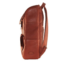 Load image into Gallery viewer, Dorado Colombian Leather Laptop Rucksack - Tan
Image of Right-Side Facing View
Dimensions:  16.5 x 13 x 5"