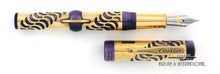Load image into Gallery viewer, Conklin Mark Twain Crescent Gold Vermeil Glory Limited Edition Fountain Pen