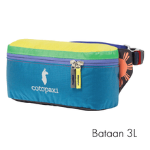Load image into Gallery viewer, Angled front view of the Bataan hip pack.