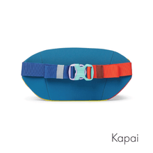 Load image into Gallery viewer, Back panel view of the Kapai hip pack.