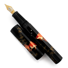Load image into Gallery viewer, DANITRIO BK-5 Kingyo Goldfishes Maki-e Fountain Pen on Sho-Hakkaku