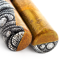 Load image into Gallery viewer, Danitrio GK-1021 Genkai "Katamigawari" (Winter and Winter) Limited Edition Fountain Pen Top and Bottom