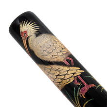Load image into Gallery viewer, Danitrio GK-1031 Genkai "Toki" (Japanese Crested Ibis) Fountain Pen Ibis Bird Close Up