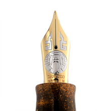 Load image into Gallery viewer, Danitrio GK-1046 Genkai "Sakura Rose" Fountain Pen - Nib Close-Up
