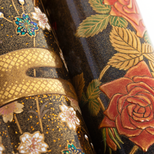 Load image into Gallery viewer, Danitrio GK-1046 Genkai "Sakura Rose" Fountain Pen - Body and Cap Close-Up