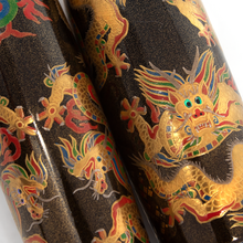 Load image into Gallery viewer, Danitrio Yokozuna Kuzuryu (Nine Dragons) in Black (YOK-26BK) Limited Edition Fountain Pen - Close Up