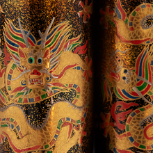 Load image into Gallery viewer, Danitrio Yokozuna Kuzuryu (Nine Dragons) in Black (YOK-26BK) Limited Edition Fountain Pen - Close Up