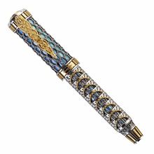 Load image into Gallery viewer, Montegrappa Dante Alighieri: Silver Paradiso Limited Edition Pens