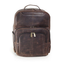 Load image into Gallery viewer, DAYTREKR DISTRESSED LEATHER MULTI-POCKET BACKPACK