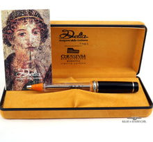 Load image into Gallery viewer, The pen arranged inside the presentation box with the included document.