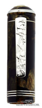 Load image into Gallery viewer, Front close up to the pen clip with engraved music notes.