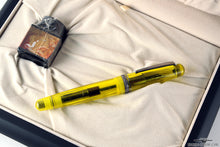 Load image into Gallery viewer, Delta Roma Imperiale LE Yellow Demonstrator Fountain Pen - Super Oversized!
