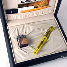 Load image into Gallery viewer, Delta Roma Imperiale LE Yellow Demonstrator Fountain Pen - Super Oversized!