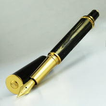 Load image into Gallery viewer, Delta Limited Edition Celluloid Papilon Emerald Green Fountain Pen - #11/100 (M Nib)