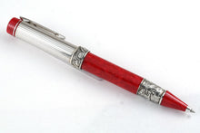 Load image into Gallery viewer, Delta Julius Caesar Special Limited Edition Red/Silver Capless Rollerball Pen