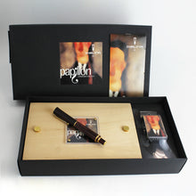 Load image into Gallery viewer, Delta Limited Edition Celluloid Papilon Ruby Red  Fountain Pen #11/100 (M Nib)