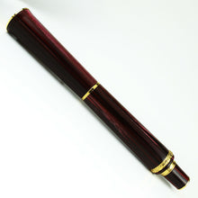 Load image into Gallery viewer, Delta Limited Edition Celluloid Papilon Ruby Red  Fountain Pen #11/100 (M Nib)