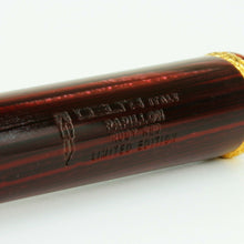 Load image into Gallery viewer, Delta Limited Edition Celluloid Papilon Ruby Red  Fountain Pen #11/100 (M Nib)