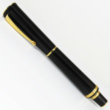 Load image into Gallery viewer, Delta Limited Edition Celluloid Papillon Black Fountain Pen #11/100 (Medium Nib)