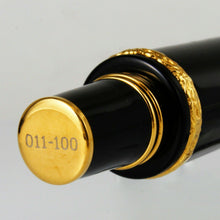 Load image into Gallery viewer, Delta Limited Edition Celluloid Papillon Black Fountain Pen #11/100 (Medium Nib)