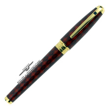 Load image into Gallery viewer, Front view of the fountain pen with the cap on.