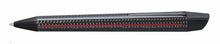 Load image into Gallery viewer, Edelberg Sloop EB-1017 Glossy Carbon Fiber w/Red Stripe Ballpoint Pen