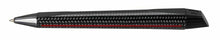 Load image into Gallery viewer, Edelberg Sloop EB-1017 Glossy Carbon Fiber w/Red Stripe Ballpoint Pen