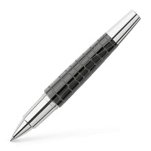 Load image into Gallery viewer, Front view of the black crocodile pen without the cap.