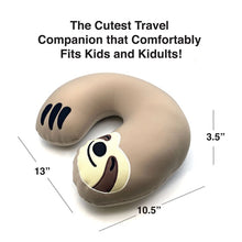 Load image into Gallery viewer, Kids Huggable Travel Pillow - Sloth or Unicorn