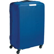 Load image into Gallery viewer, Slip on Luggage Cover in Blue fitted on a suitcase
